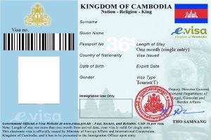 Cambodia eVisa fee